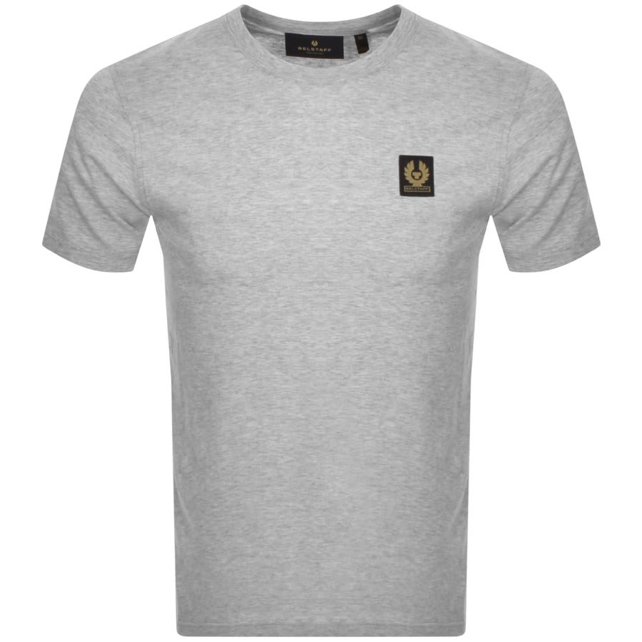 Image number 1 for Belstaff Logo T Shirt Grey