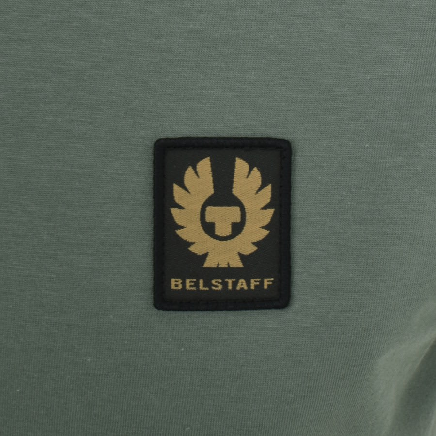 Image number 3 for Belstaff Logo T Shirt Green