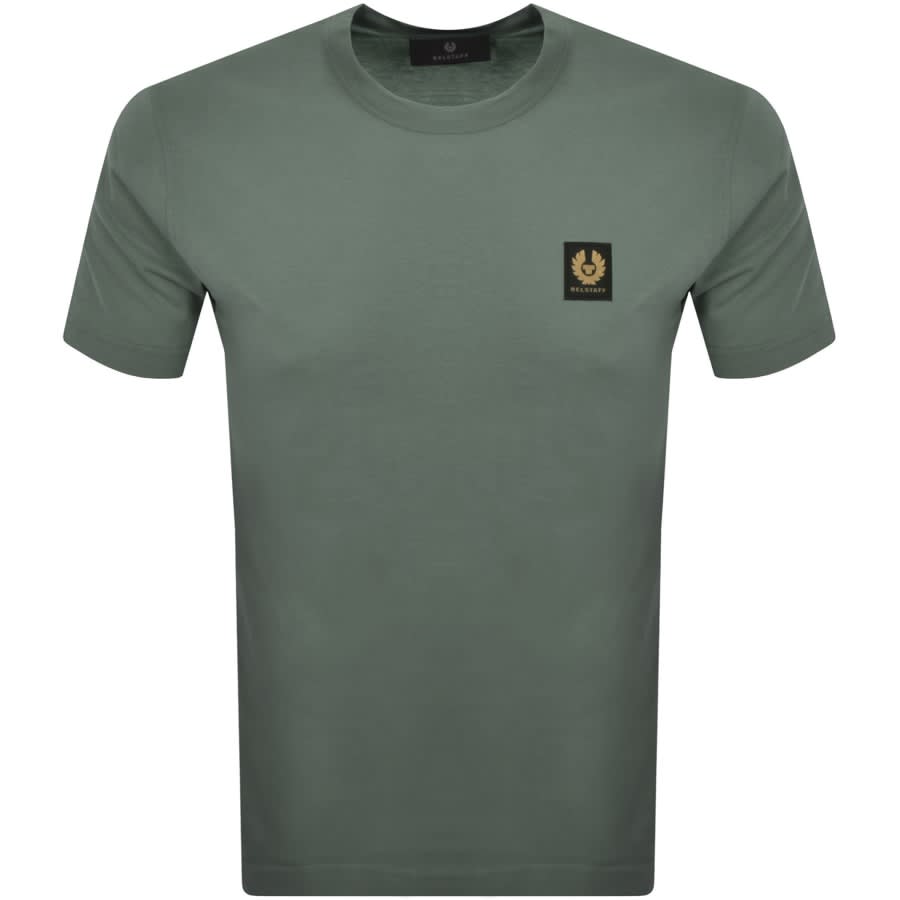 Image number 1 for Belstaff Logo T Shirt Green