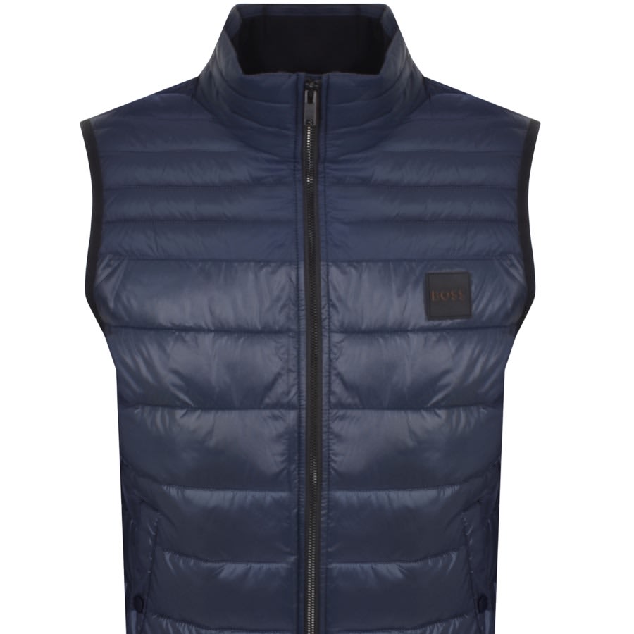 Image number 2 for BOSS Odeno Gilet Navy
