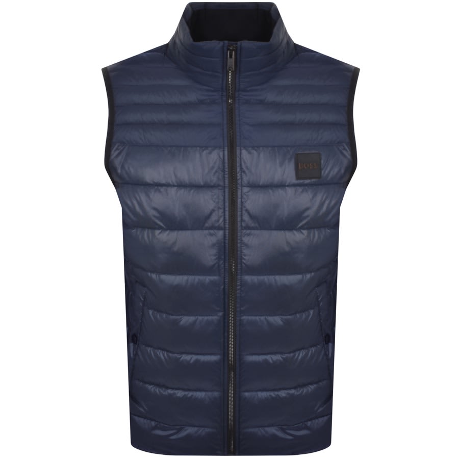 Image number 1 for BOSS Odeno Gilet Navy