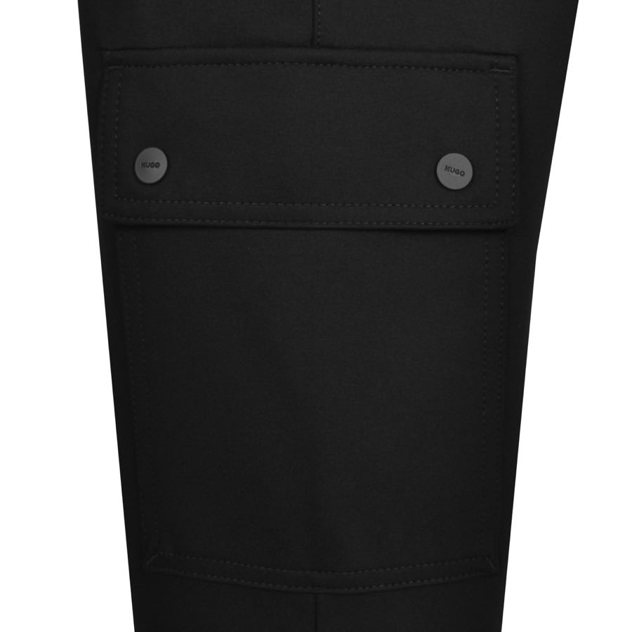 Image number 3 for HUGO Gilian Trousers Black