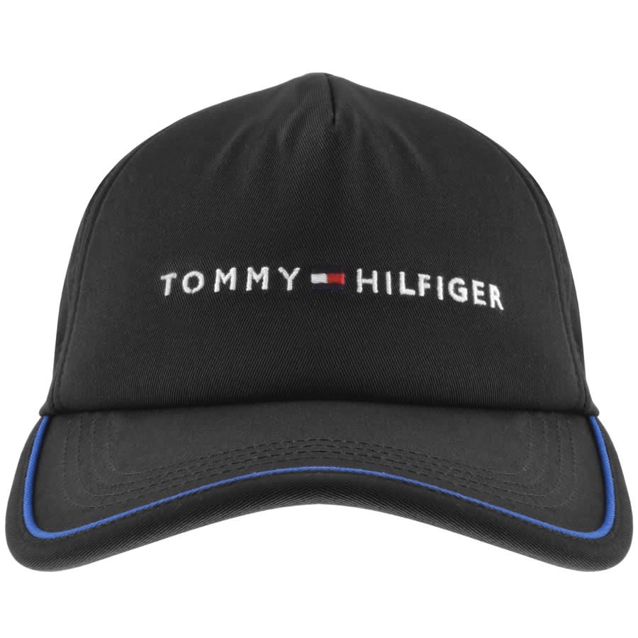 Image number 1 for Tommy Hilfiger Skyline Soft Cap Black