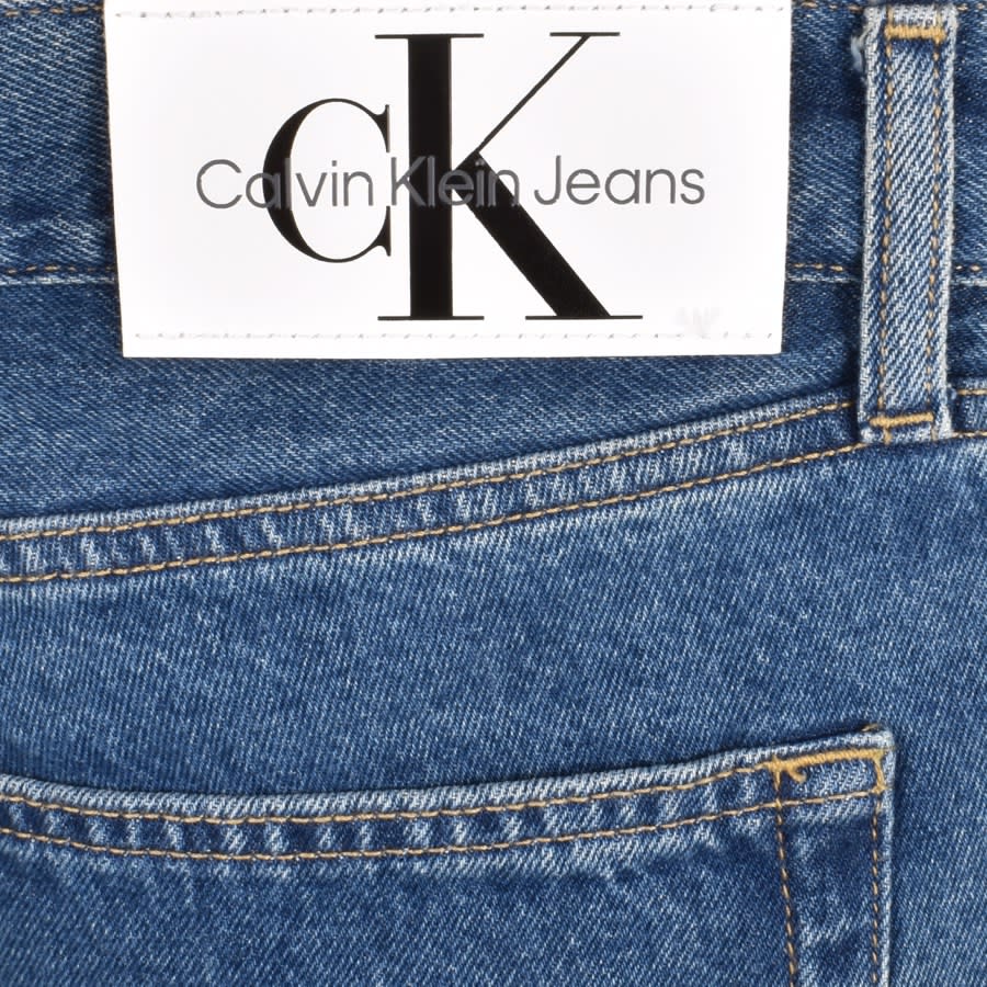 Image number 3 for Calvin Klein Jeans Authentic Straight Jeans Blue
