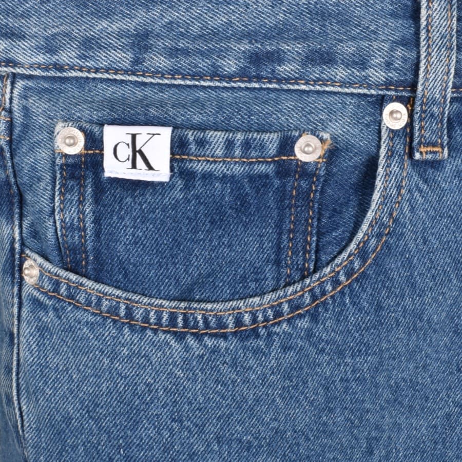Image number 4 for Calvin Klein Jeans Authentic Straight Jeans Blue
