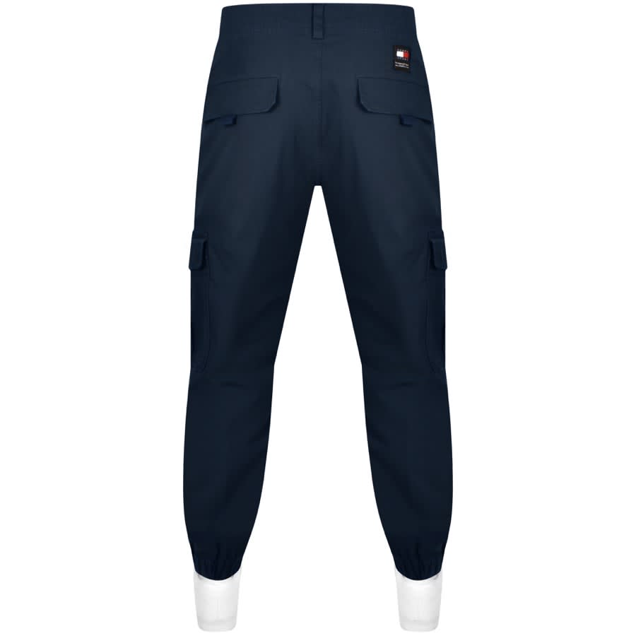 Image number 2 for Tommy Jeans Ethan Cargo Trousers Navy