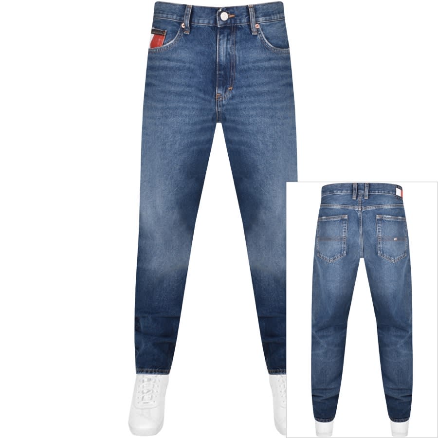 Image number 1 for Tommy Jeans Isaac Relaxed Jeans Blue