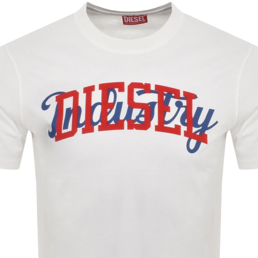 Image number 2 for Diesel T Just N10 T Shirt White