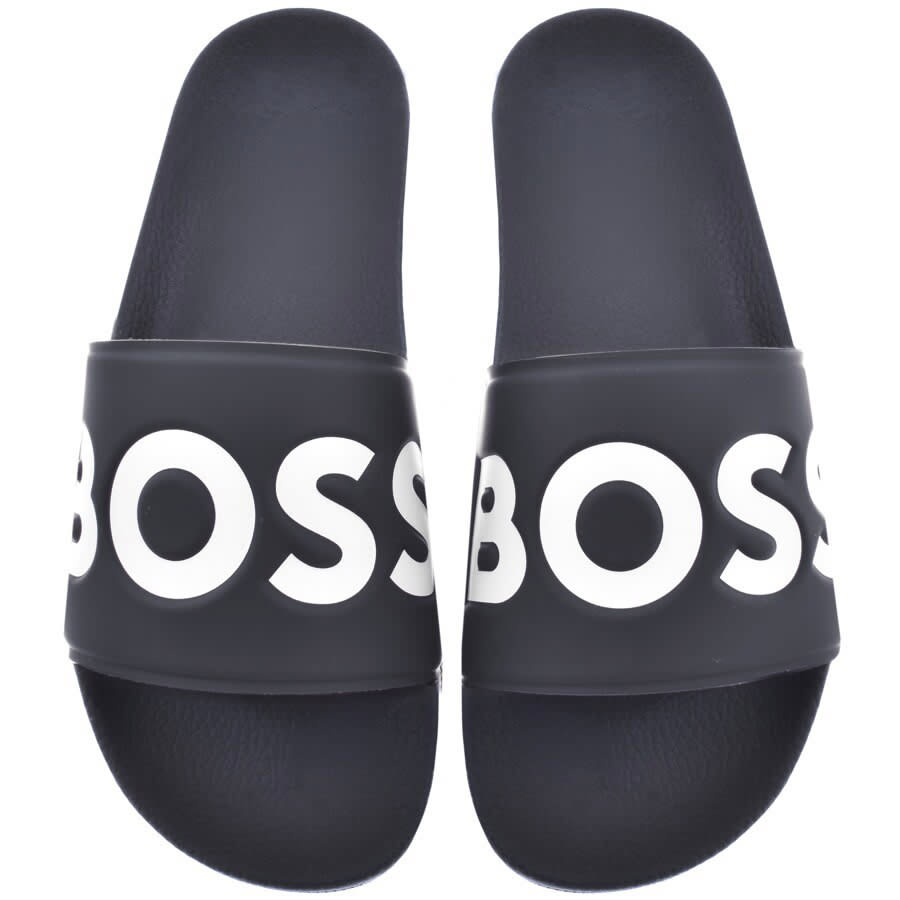 Image number 1 for BOSS Aryeh Sliders Navy