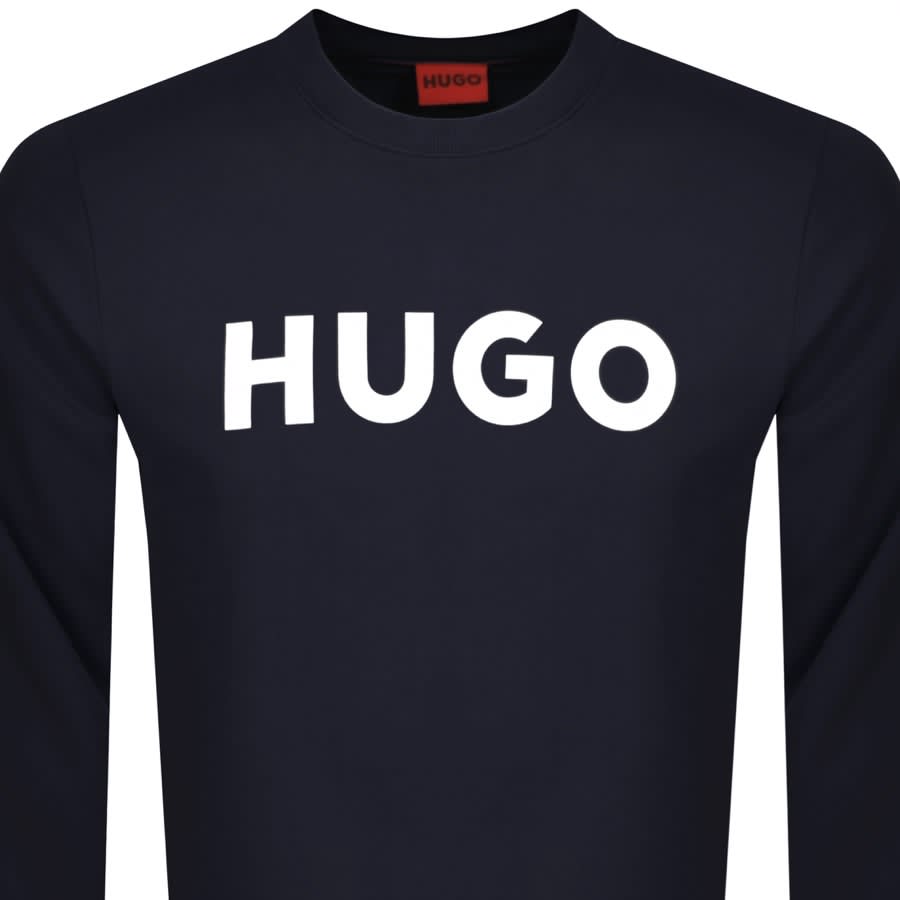 Image number 2 for HUGO Dem Sweatshirt Navy