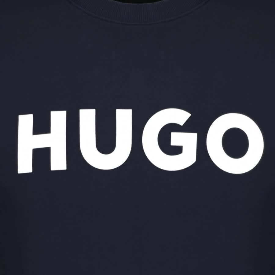 Image number 3 for HUGO Dem Sweatshirt Navy