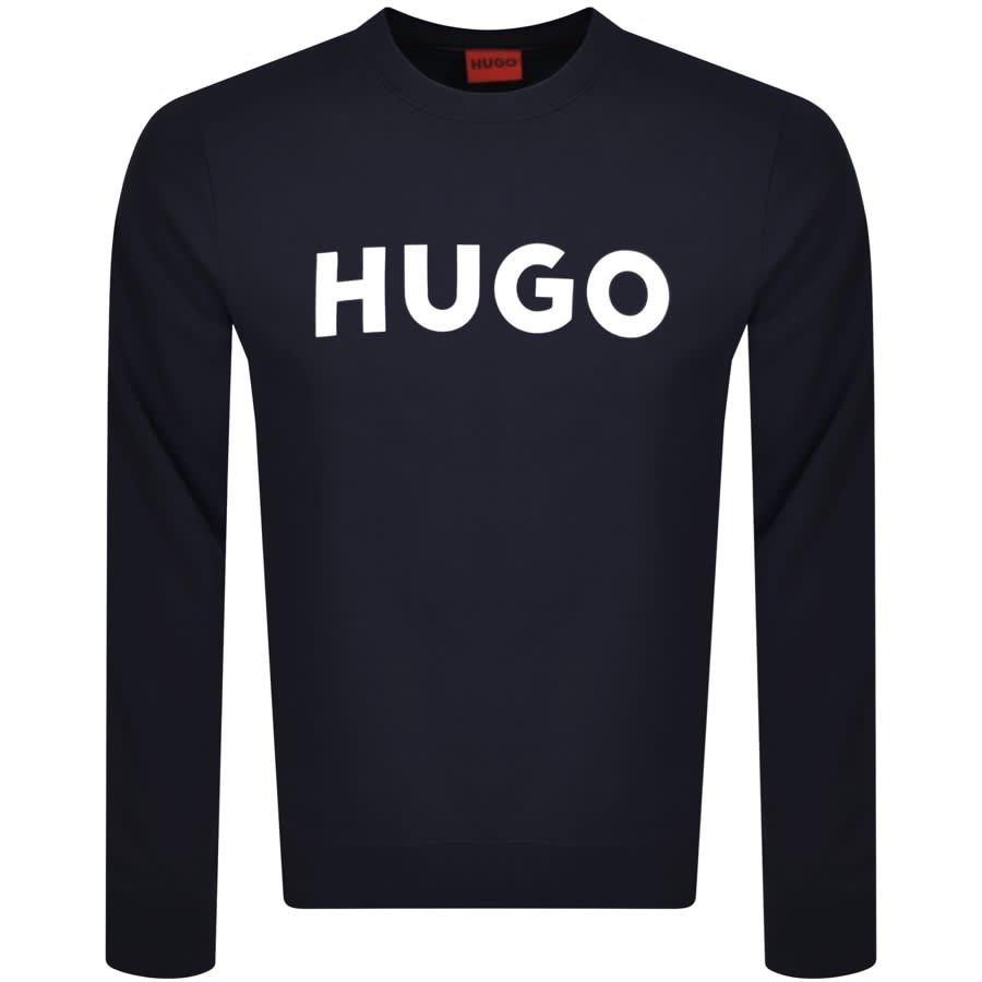 Image number 1 for HUGO Dem Sweatshirt Navy