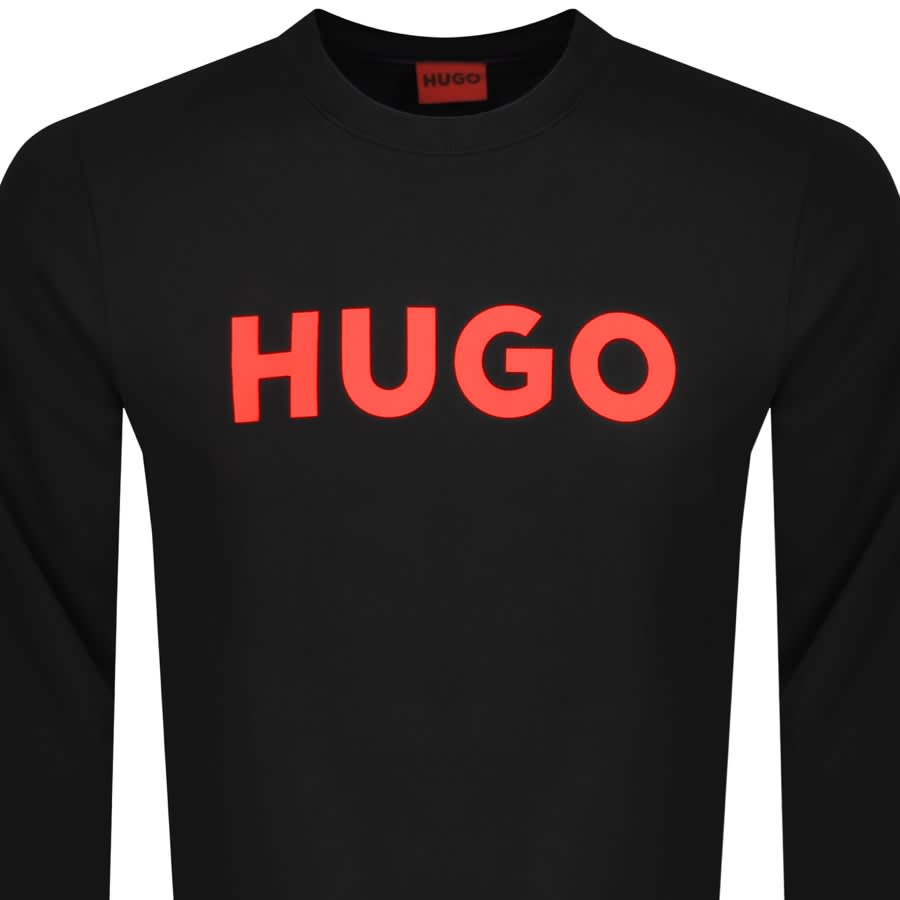 Image number 2 for HUGO Dem Sweatshirt Black