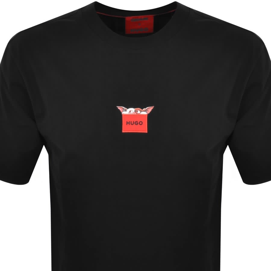 Image number 2 for HUGO X Gremlins T Shirt Black