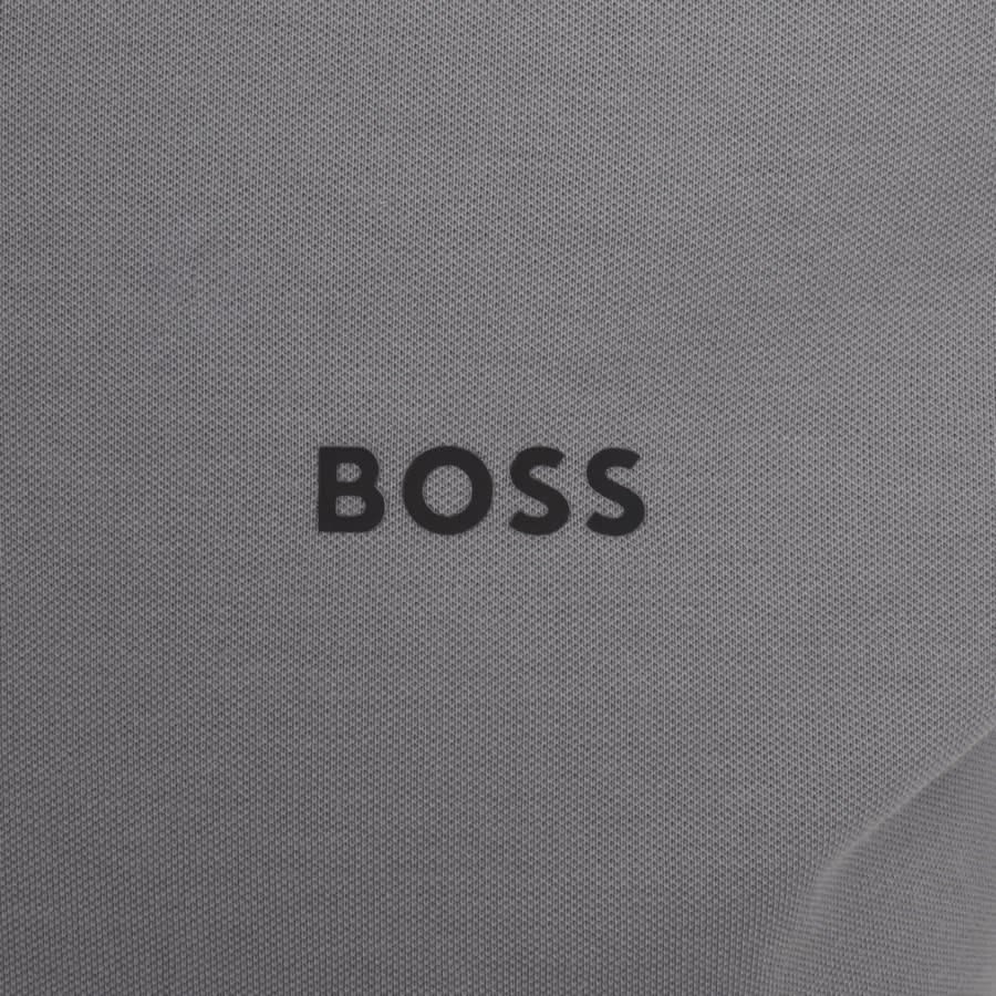 Image number 3 for BOSS Paul Polo T Shirt Grey