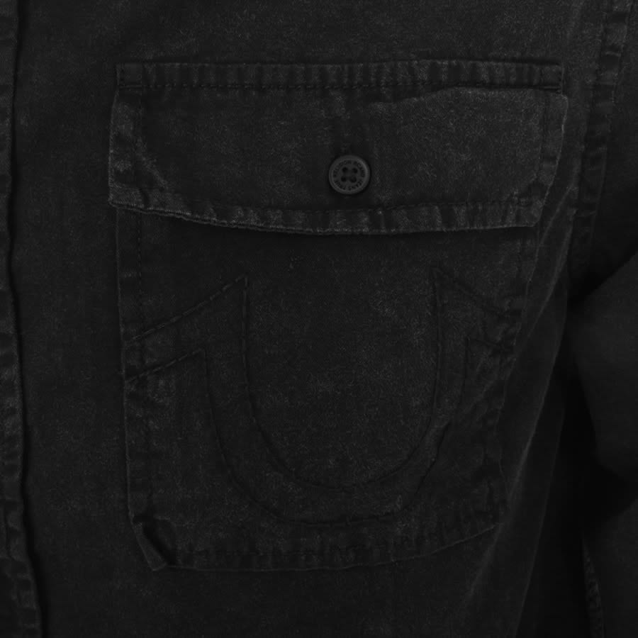 Image number 4 for True Religion Workwear Shirt Black