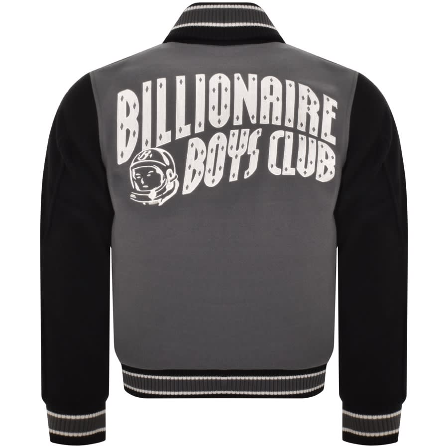 Image number 3 for Billionaire Boys Club Astro Varsity Jacket Black