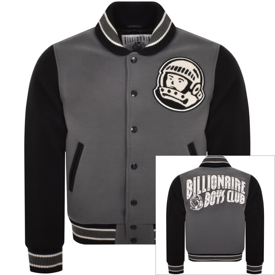 Image number 1 for Billionaire Boys Club Astro Varsity Jacket Black
