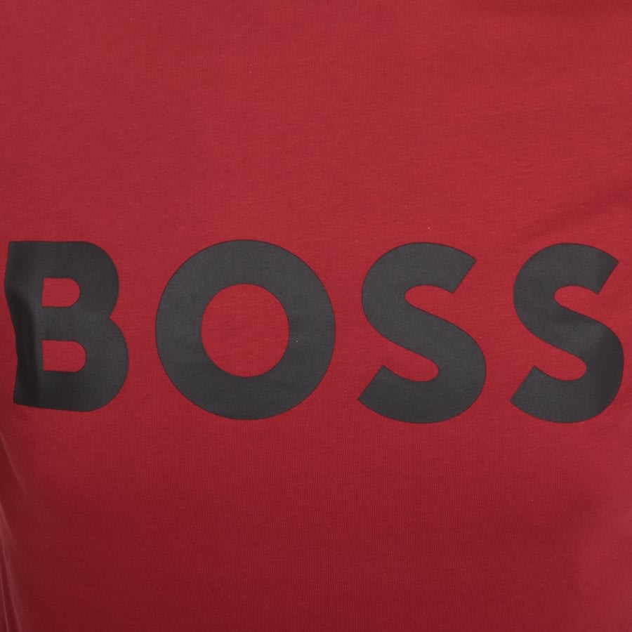 Image number 3 for BOSS Thinking 1 Logo T Shirt Red