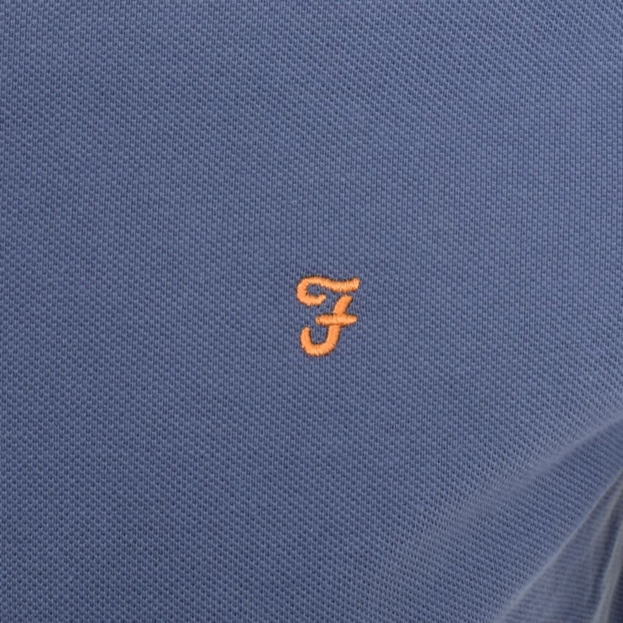 Farah Vintage Blanes Polo T Shirt Blue | Mainline Menswear