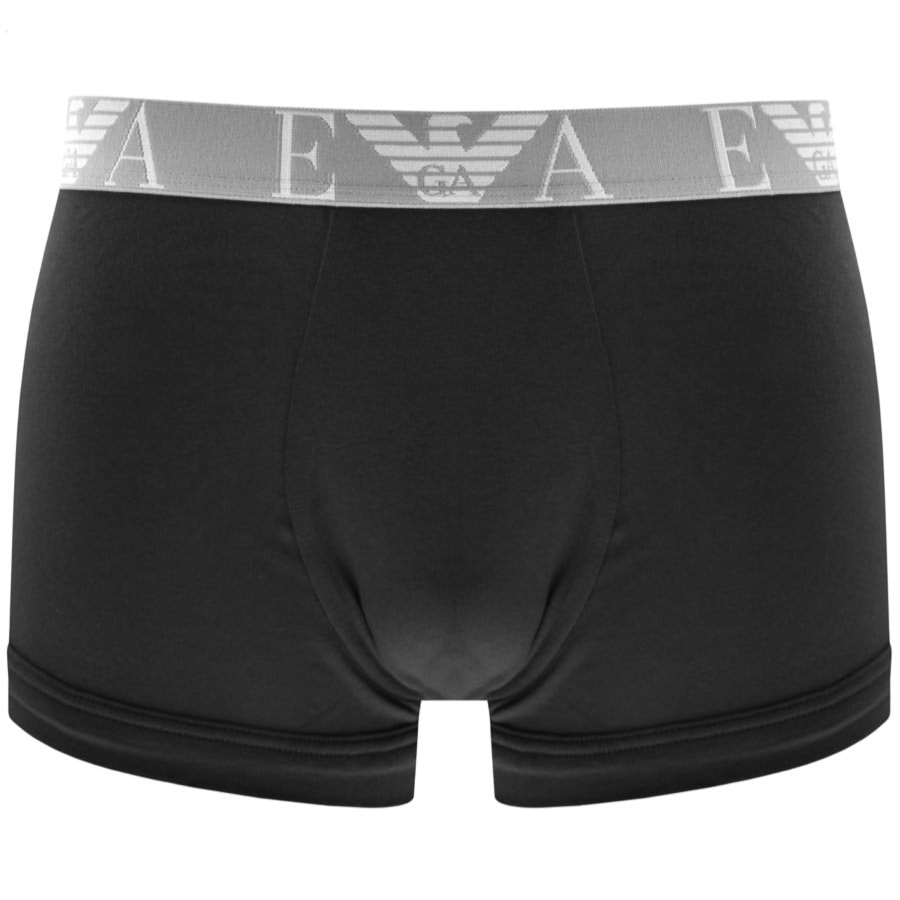 Image number 4 for Emporio Armani Underwear Three Pack Trunks