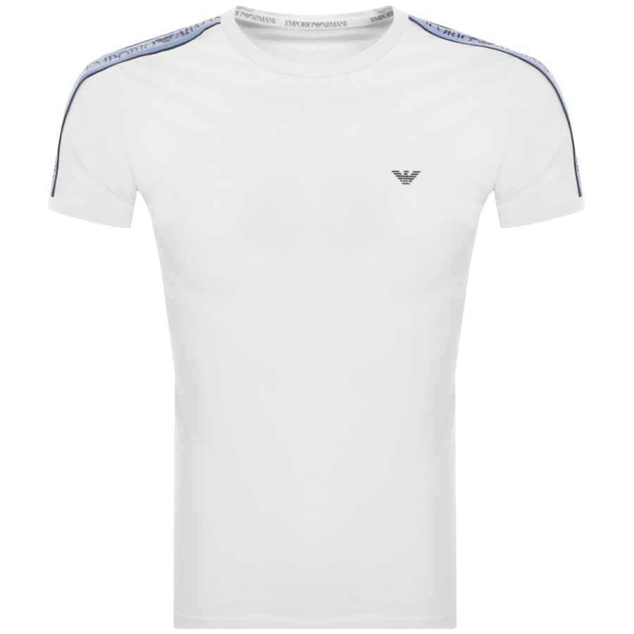 Image number 2 for Emporio Armani Lounge Logo T Shirt White