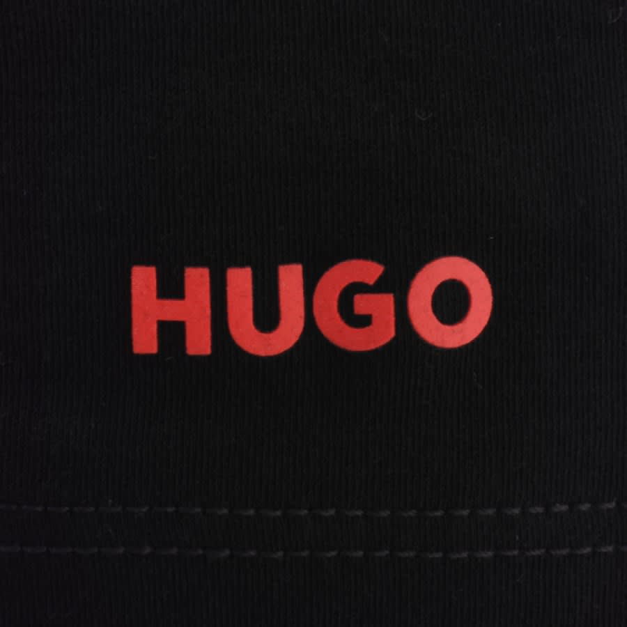Image number 3 for HUGO Dalomo Long Sleeve Polo T Shirt Black
