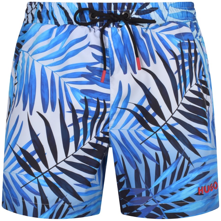 Image number 1 for HUGO Calala Swim Shorts Blue