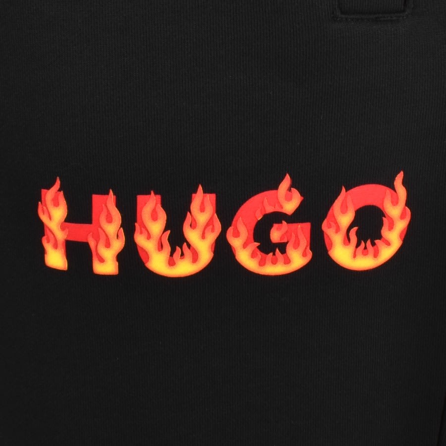 Image number 3 for HUGO Drada Jogging Bottoms Black