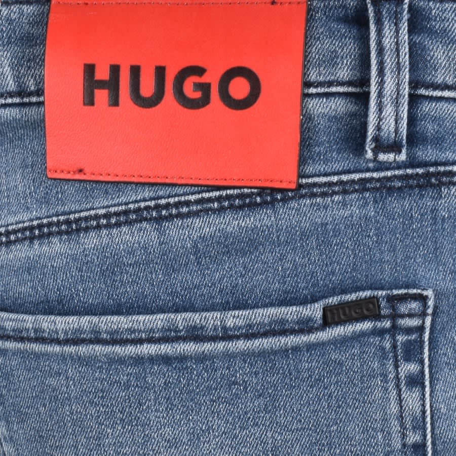 HUGO 708 Slim Fit Jeans Blue | Mainline Menswear