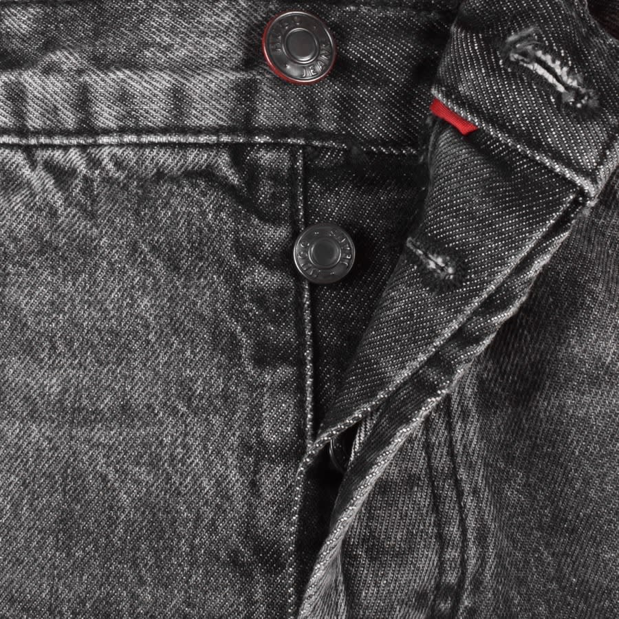 Image number 5 for HUGO 634 Tapered Fit Jeans Grey