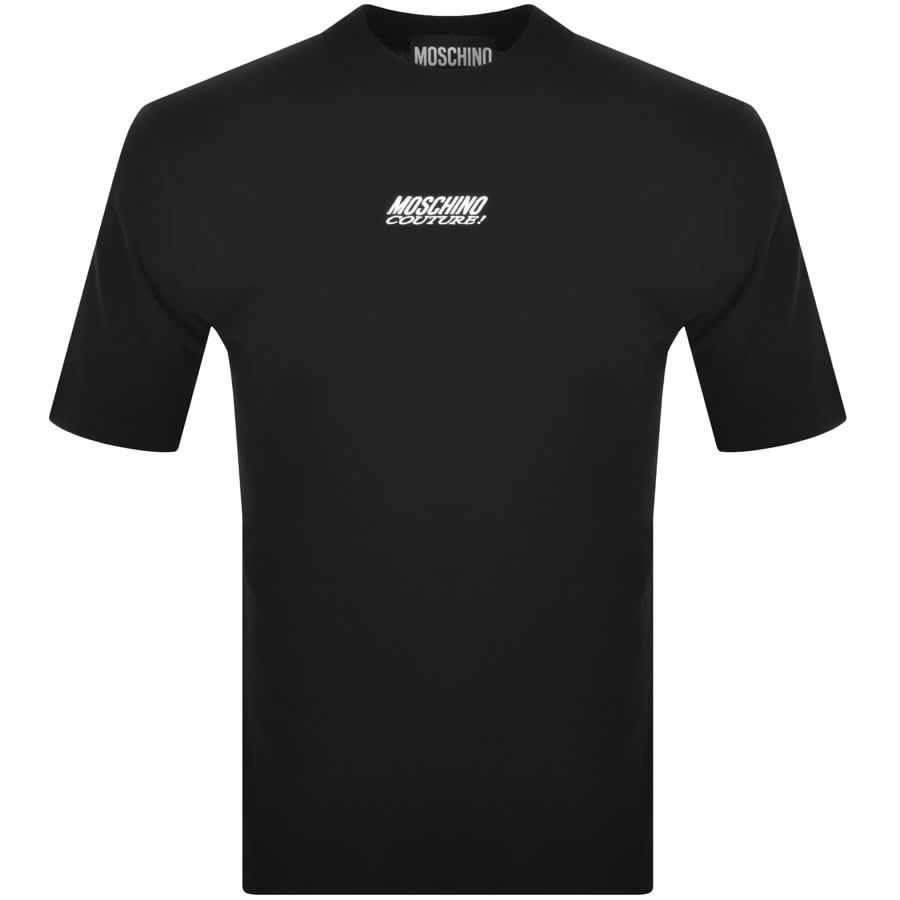 Image number 1 for Moschino Logo T Shirt Black