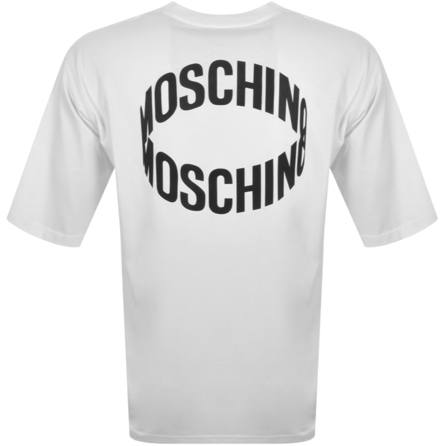 Image number 3 for Moschino Logo T Shirt White