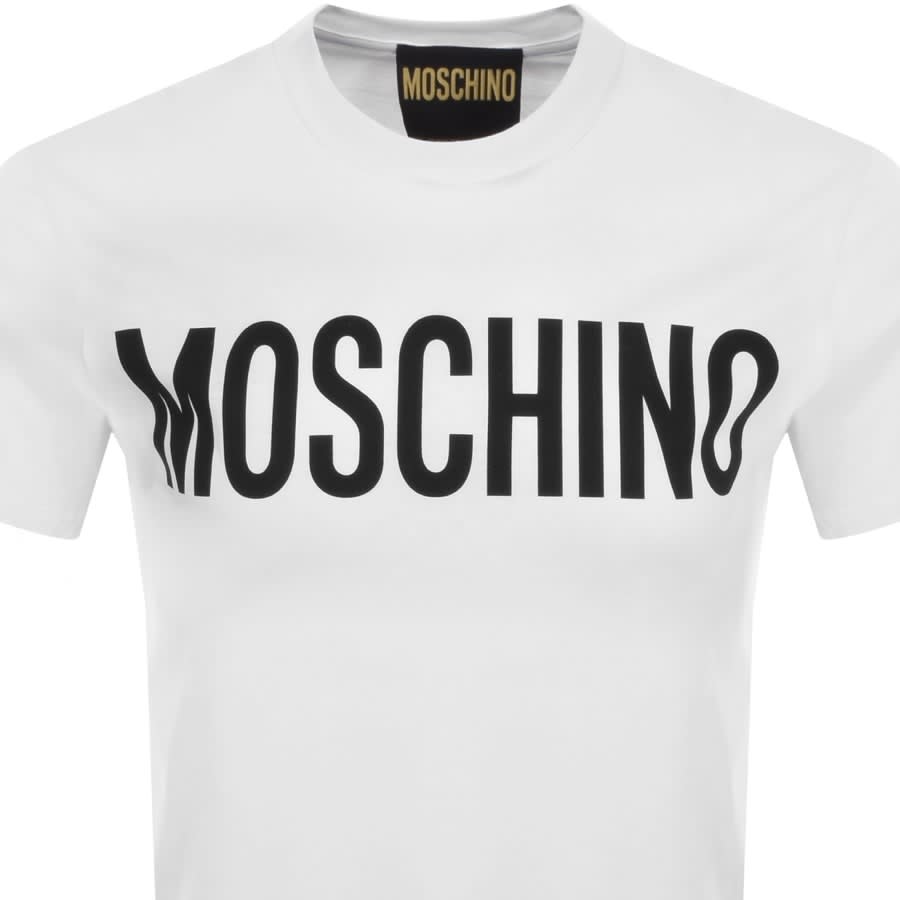 Image number 2 for Moschino Logo T Shirt White