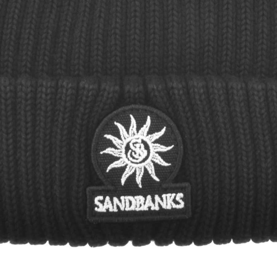 Image number 3 for Sandbanks Badge Logo Beanie Black