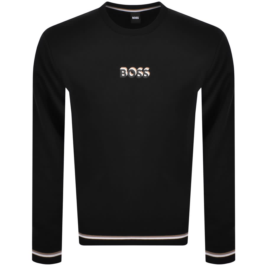 Image number 1 for BOSS Iconic Sweatshirt Black