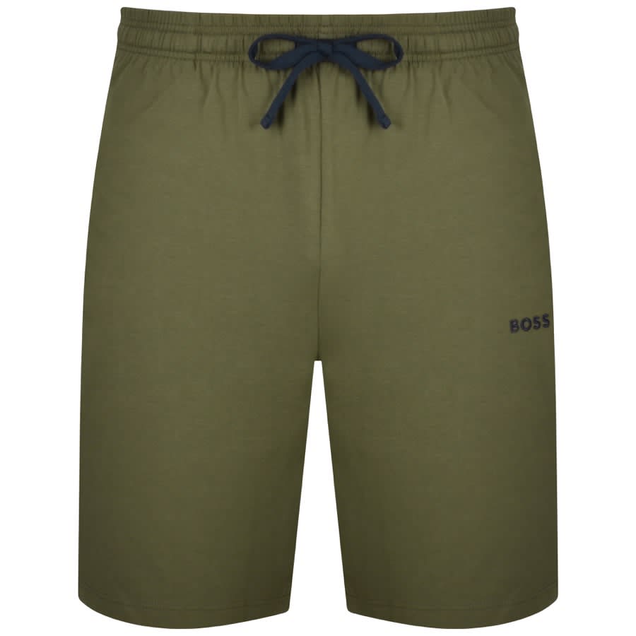 Image number 1 for BOSS Lounge Mix And Match Jersey Shorts Green
