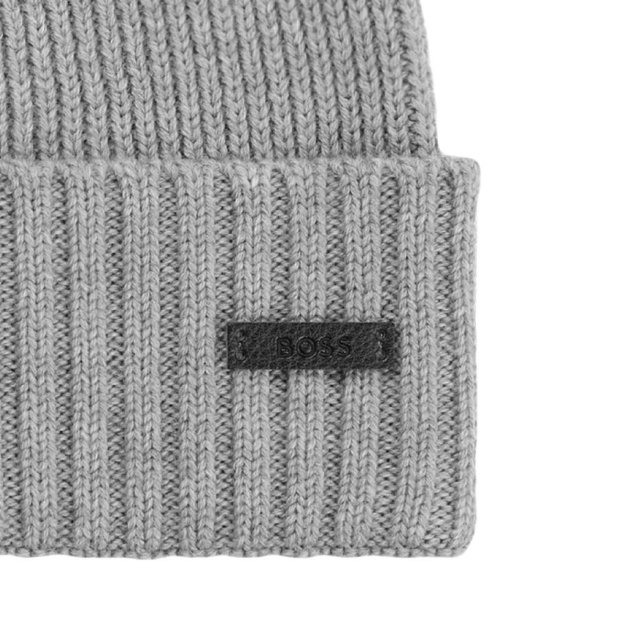 Image number 3 for BOSS Fati Beanie Grey