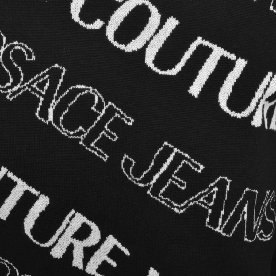 Image number 3 for Versace Jeans Couture Logo Sweatshirt Black