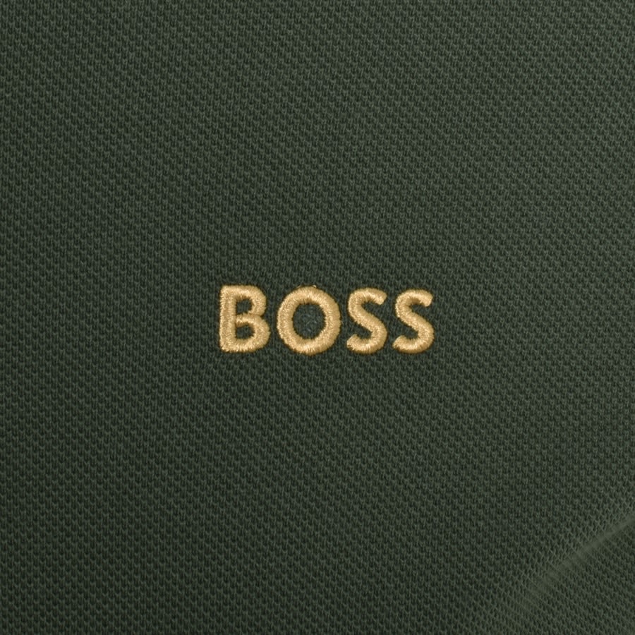BOSS Paddy Polo T Shirt Green | Mainline Menswear