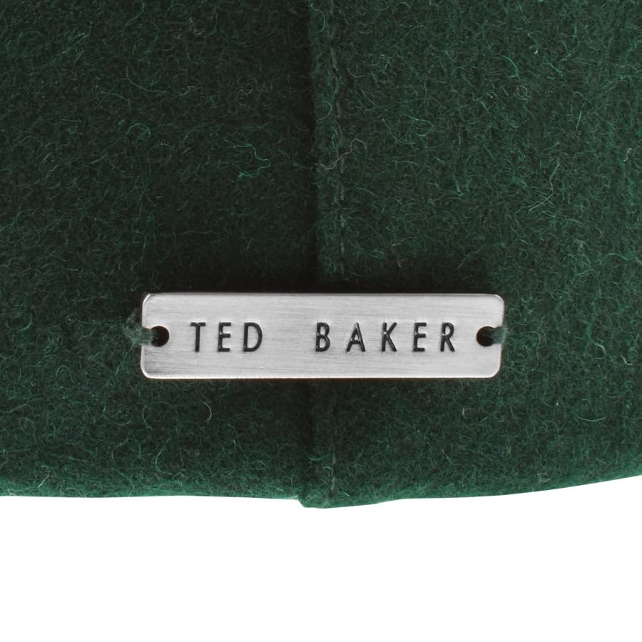 Image number 3 for Ted Baker Arrone Flat Cap Green