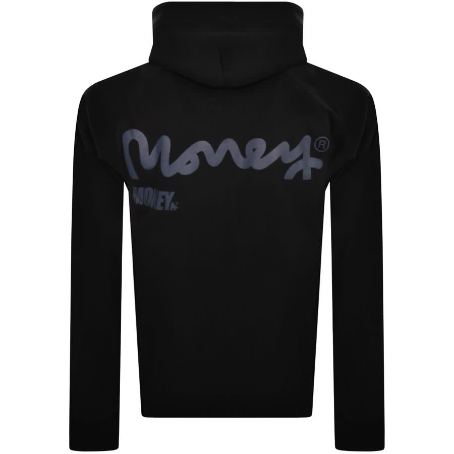 Image number 3 for Money Flux Hoodie Black