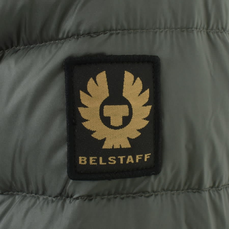 Image number 3 for Belstaff Circuit Padded Jacket Green