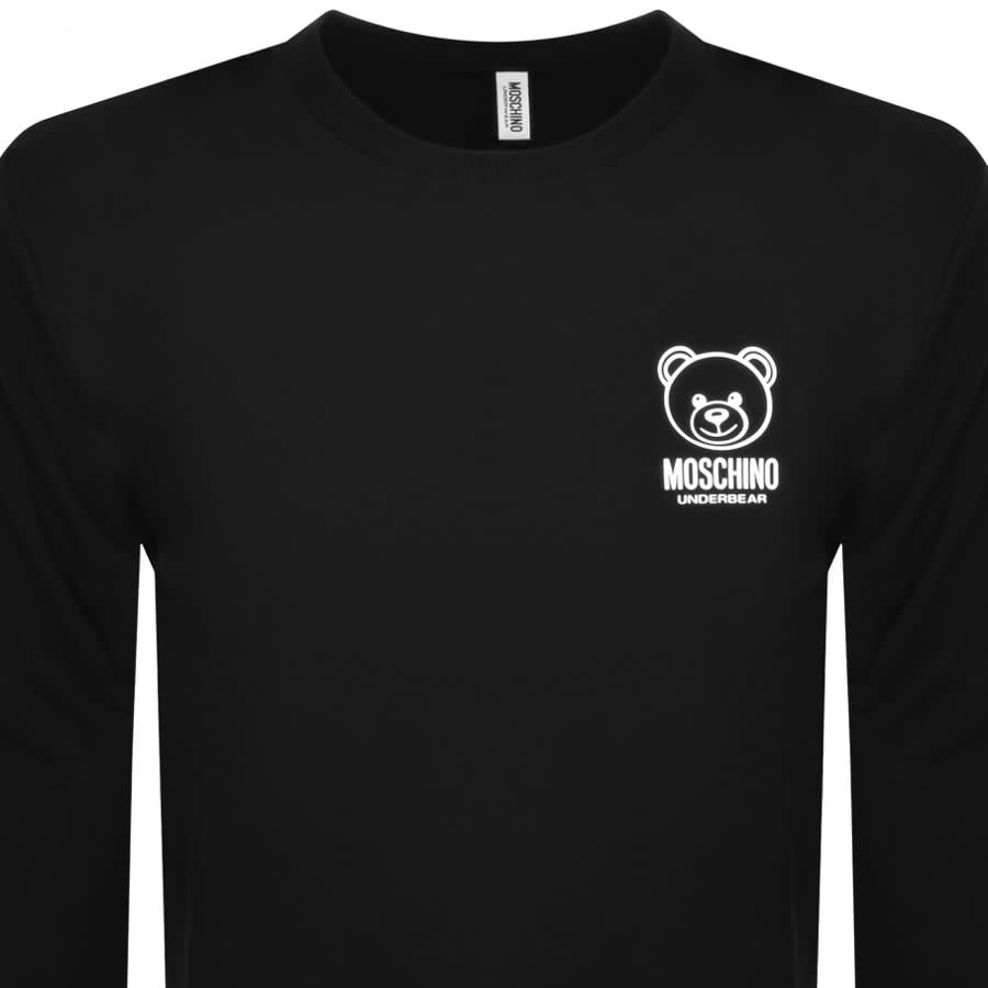 Image number 2 for Moschino Teddybear Sweatshirt Black