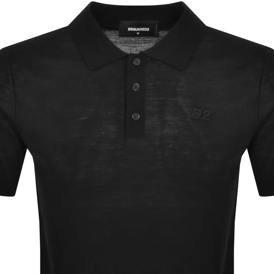 Mens designer knitted top polo shirts