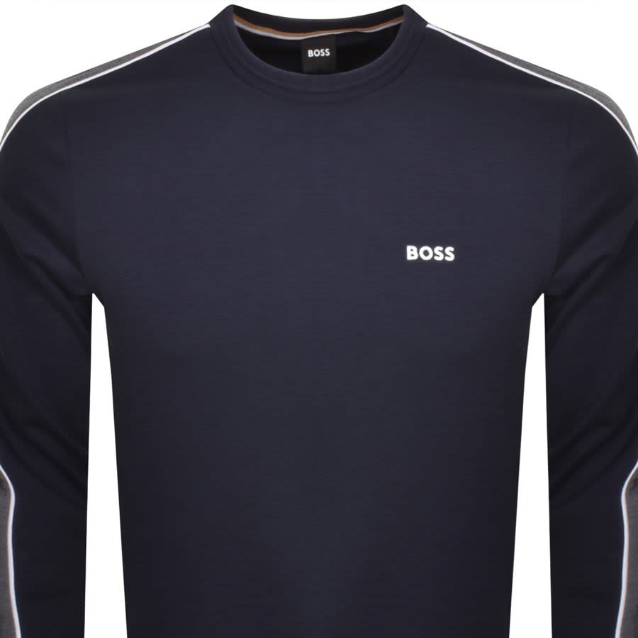Image number 2 for BOSS Sweatshirt Navy