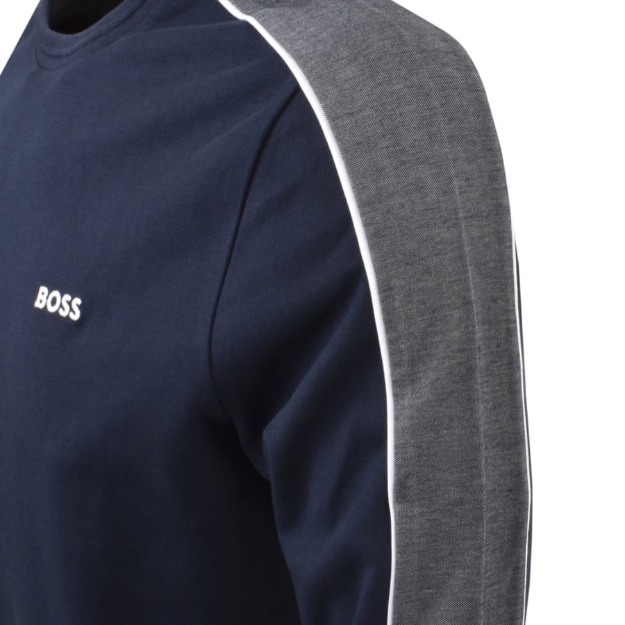 Image number 3 for BOSS Sweatshirt Navy