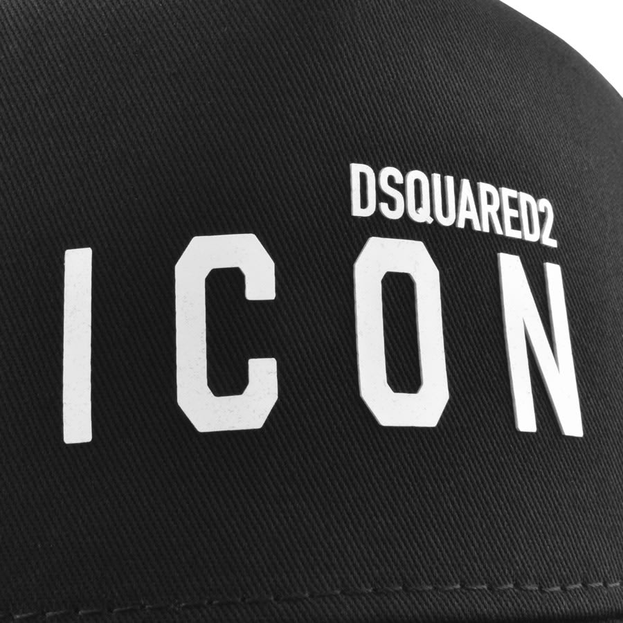 Image number 4 for DSQUARED2 Icon Baseball Cap Black