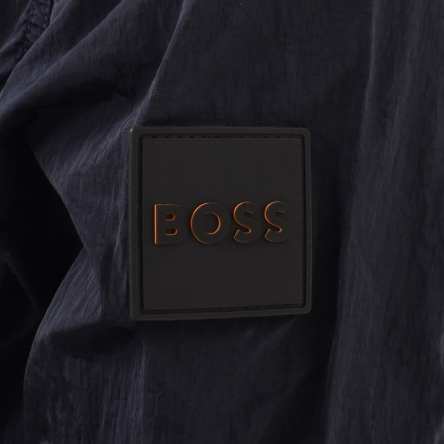 Image number 3 for BOSS Lovel Full Zip Overshirt Navy