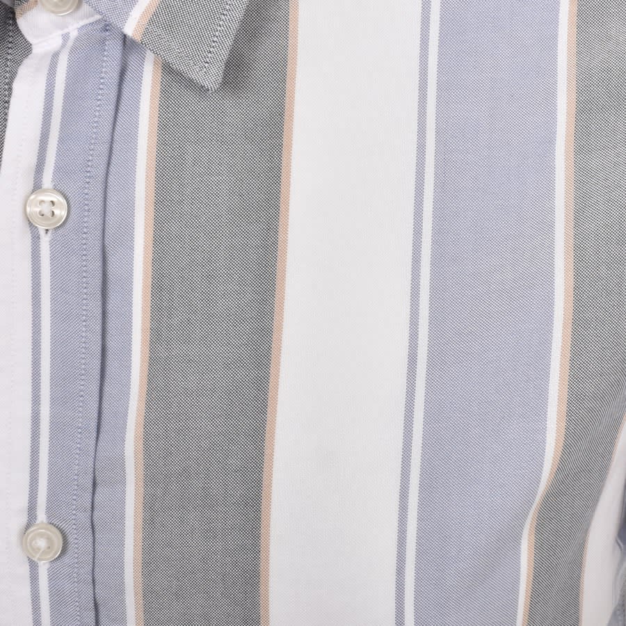 Image number 3 for BOSS Roan Long Sleeved Shirt Blue